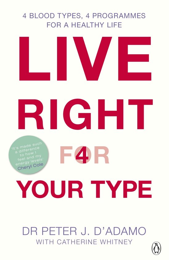 Live Right for Your Type - cover