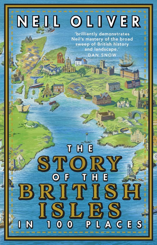 The Story of the British Isles in 100 Places - cover
