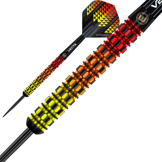 WINMAU - Firestorm Flame (Parallel): Steeltip Tungsten Dartpijlen Professioneel - 26g van Winmau — afbeelding 4