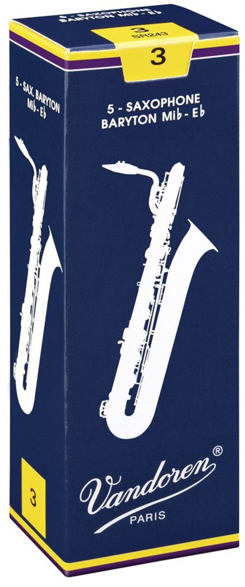 Vandoren 2 Traditional rieten Baritonsaxofoon