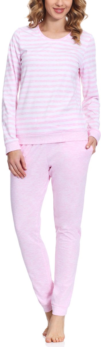 Merry Style – Dames Pyjama – Blauw – L - MS-MS10-107-PJ