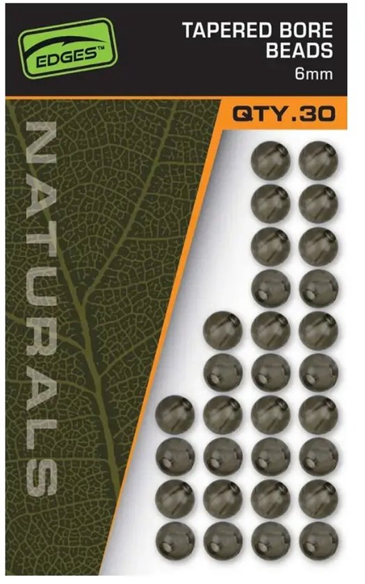 Fox Carp - End Tackle Naturals Tapered Bore Beads x 30 - Fox Carp van Fox — afbeelding 4