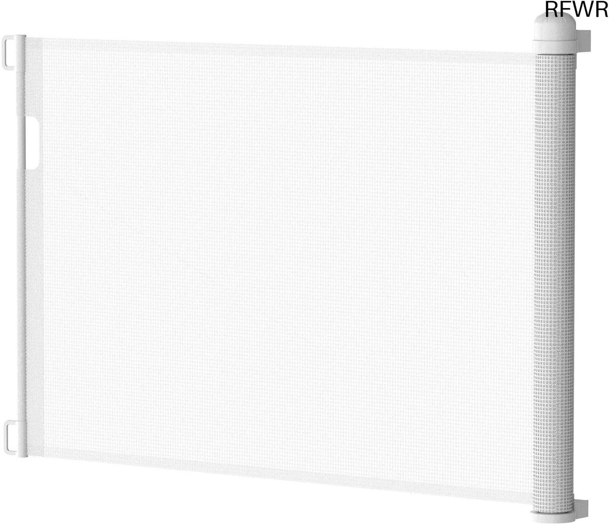 RFWR® Uitschuifbaar Baby- en Hondenhekje 0-150 cm voor Deuren en Trappen - Veiligheidsoplossing voor Binnen en Buiten