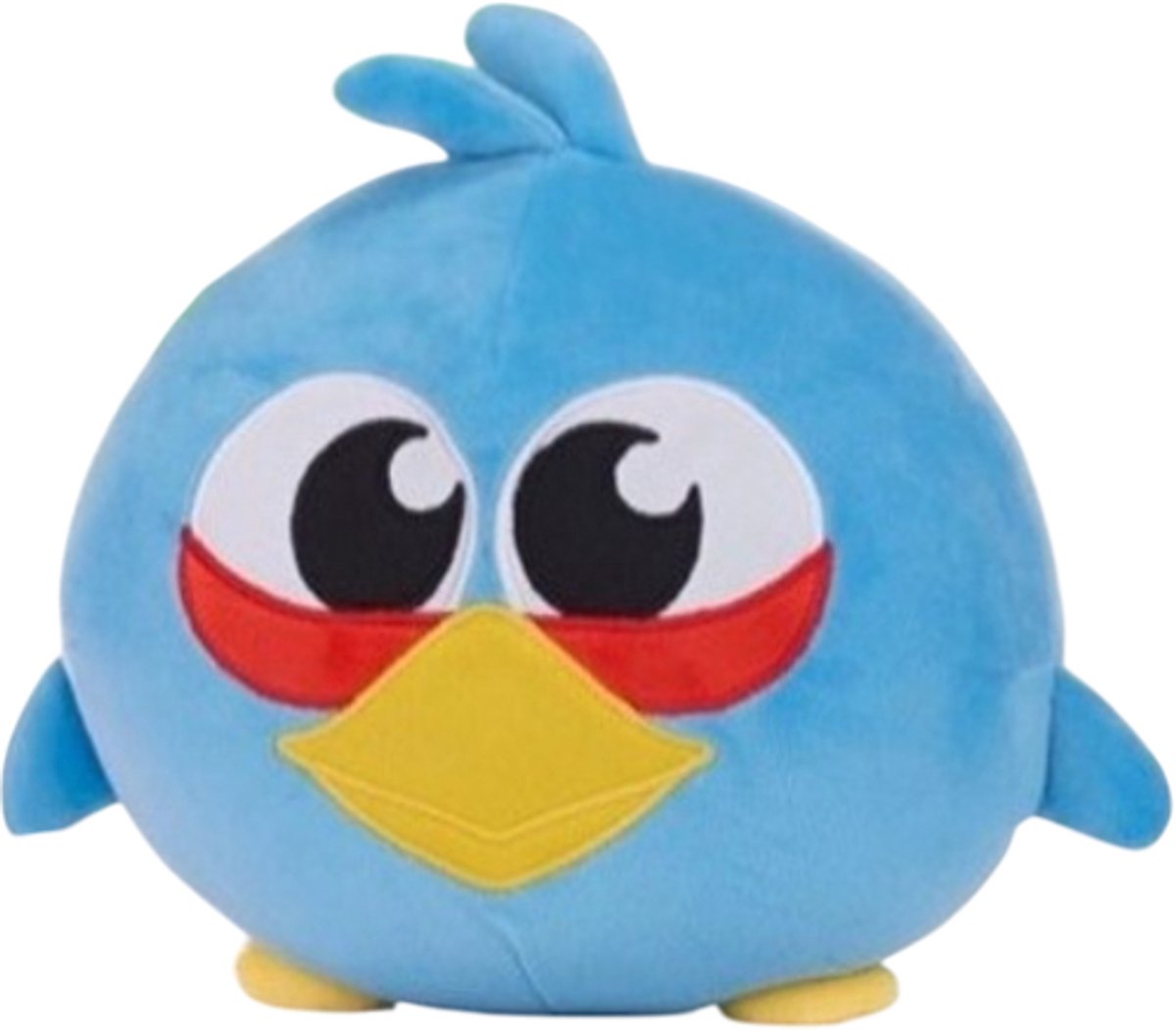 Angry Birds (Blauw) Squashy Podgies Pluche Knuffel 20 cm