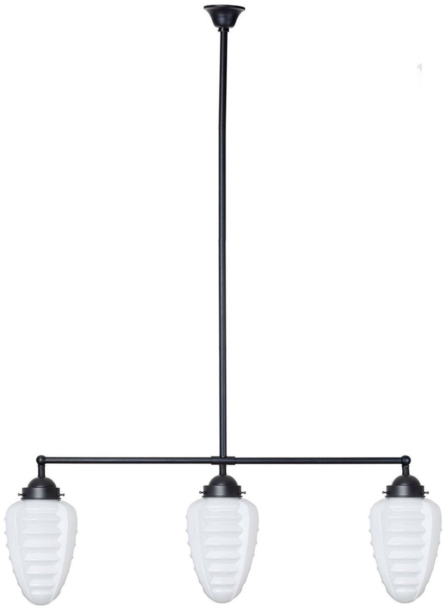 Coloured by Art Moonlight T-lamp 3 lichts Parole - Art Deco Trade Zwart