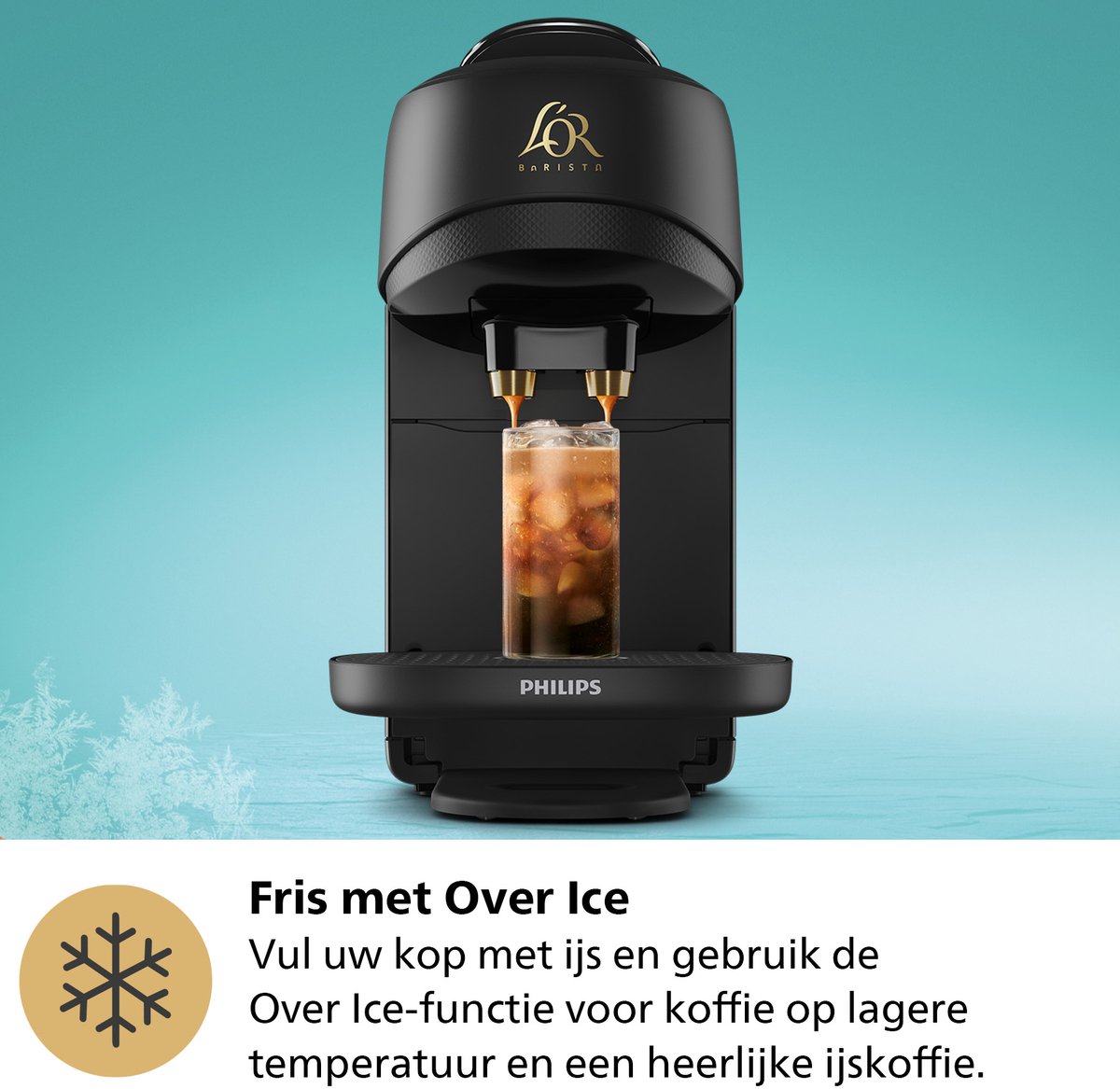 Philips L'OR Barista Absolu LM9512/60 koffiecupmachine, zwart thumbnail 4