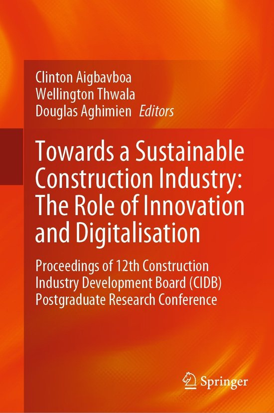 Towards a Sustainable Construction Industry: The Role of Inn ... - cover