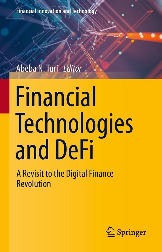 Financial Innovation and Technology- Financial Technologies  ... - cover