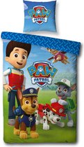 PAW Patrol Outside - Housse de couette - Simple - 140 x 200 cm - Polyester