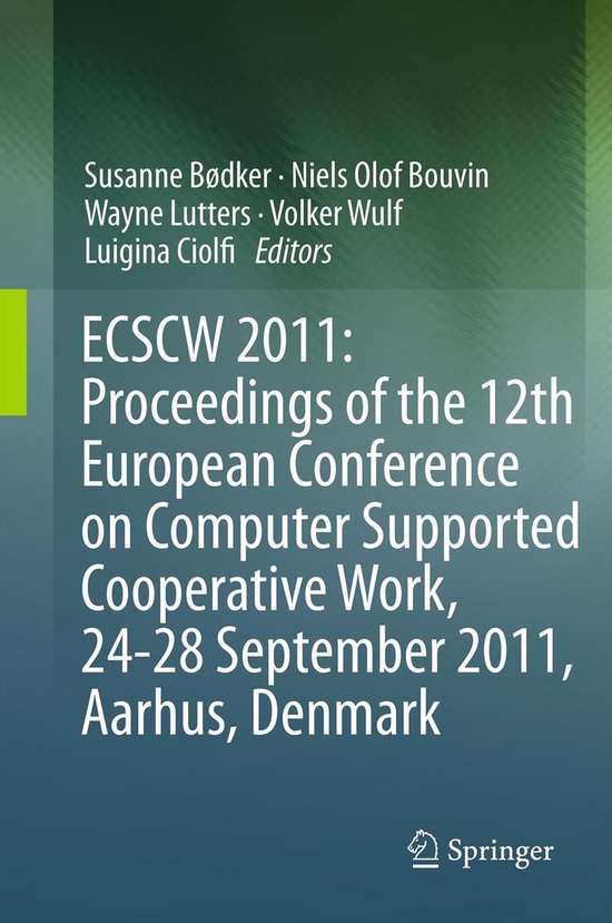 ECSCW 2011: Proceedings of the 12th European Conference on C ... - cover