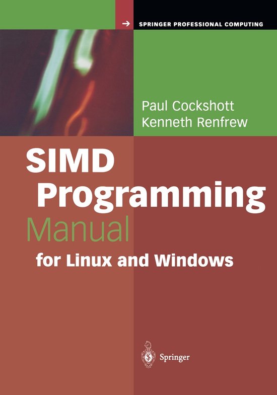 SIMD Programming Manual for Linux and Windows - cover