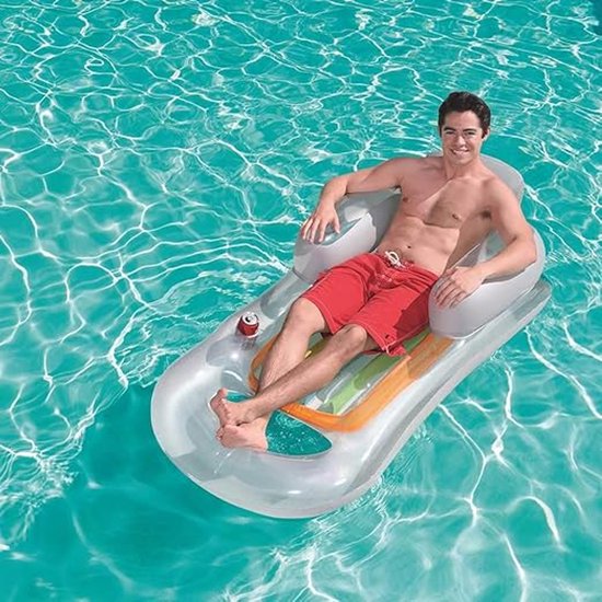 Matelas pneumatique, salon design mode, 161 x 84 cm, assorti