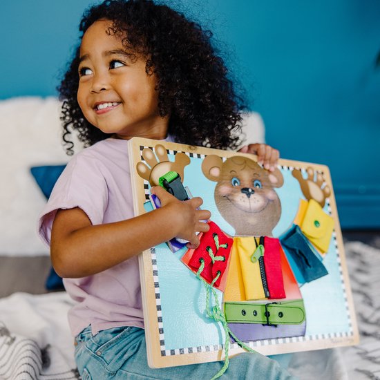 Melissa & Doug - Houten activiteitenbord - Basisvaardigheden van Melissa & Doug — afbeelding 2