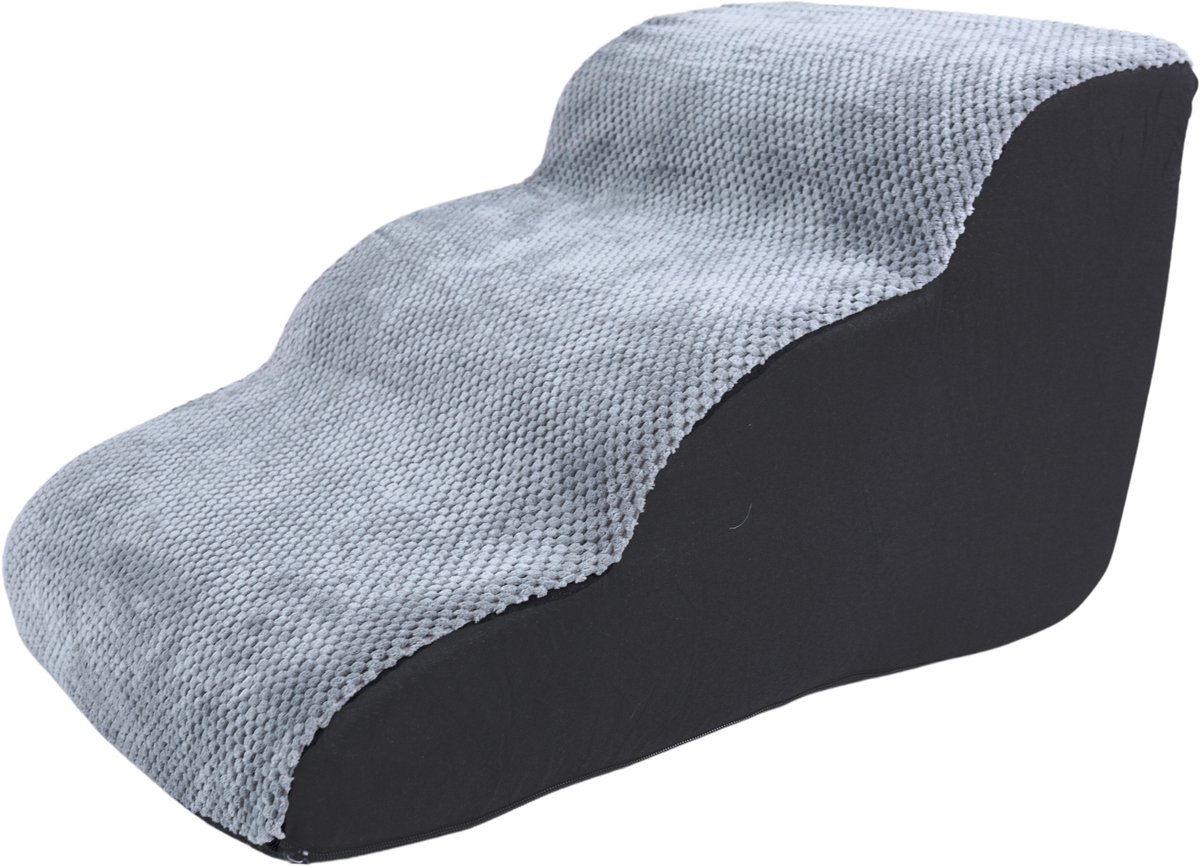 Dastium Pets - Hondentrap - Hondentrapje Voor Honden - Hondentrap Loopplank - Zeer stevige 30D foam - 40 x 60 x 40 - Hondentrap Voor Honden - Hondenloopplank - Honden Opstapje - Trap hond