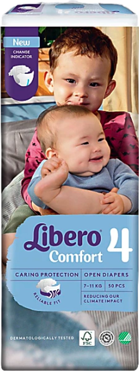 Libero Comfort 4 - 4 pakken van 50 stuks