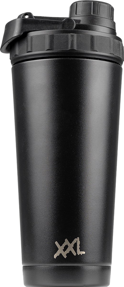 Goedkoopste XXL Nutrition - Thermo Shaker V2 - 800 ml - Black