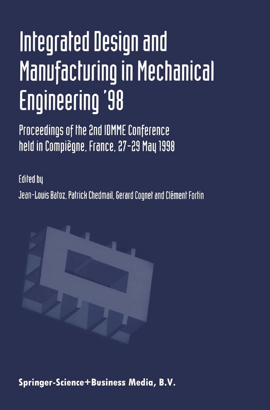Integrated Design and Manufacturing in Mechanical Engineerin ... - cover