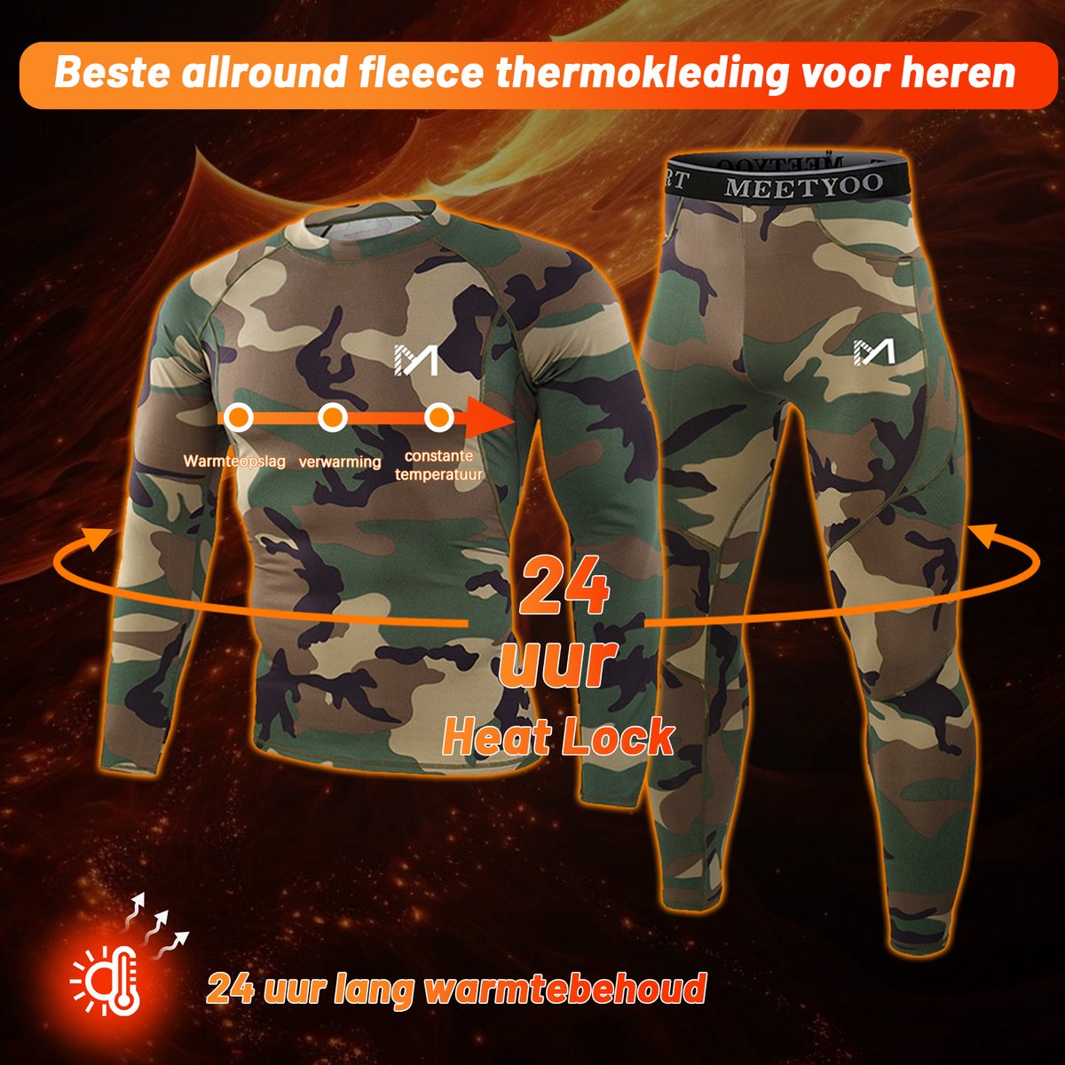 Pantalon Thermique Homme Sous-vêtement Pour Homme, Long Molleton Pantalon Homme Hiver