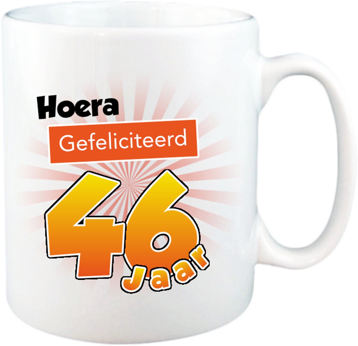 Mok 46 Jaar - Verjaardagscadeau 46 Jaar