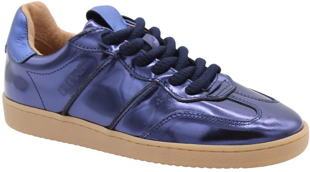 DWRS POONA navy metallic sneakers