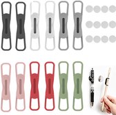 12x Magnetische Penhouders - Penhouder - Potloodhouder - verstelbare penlus - Verstelbare Siliconen Potloodhouder - Pennenhouder voor bureau - Geschikt voor muren en tafels - Draagbaar - Voor keukenartikelen, schrijfwaren, sleutels en datakabels