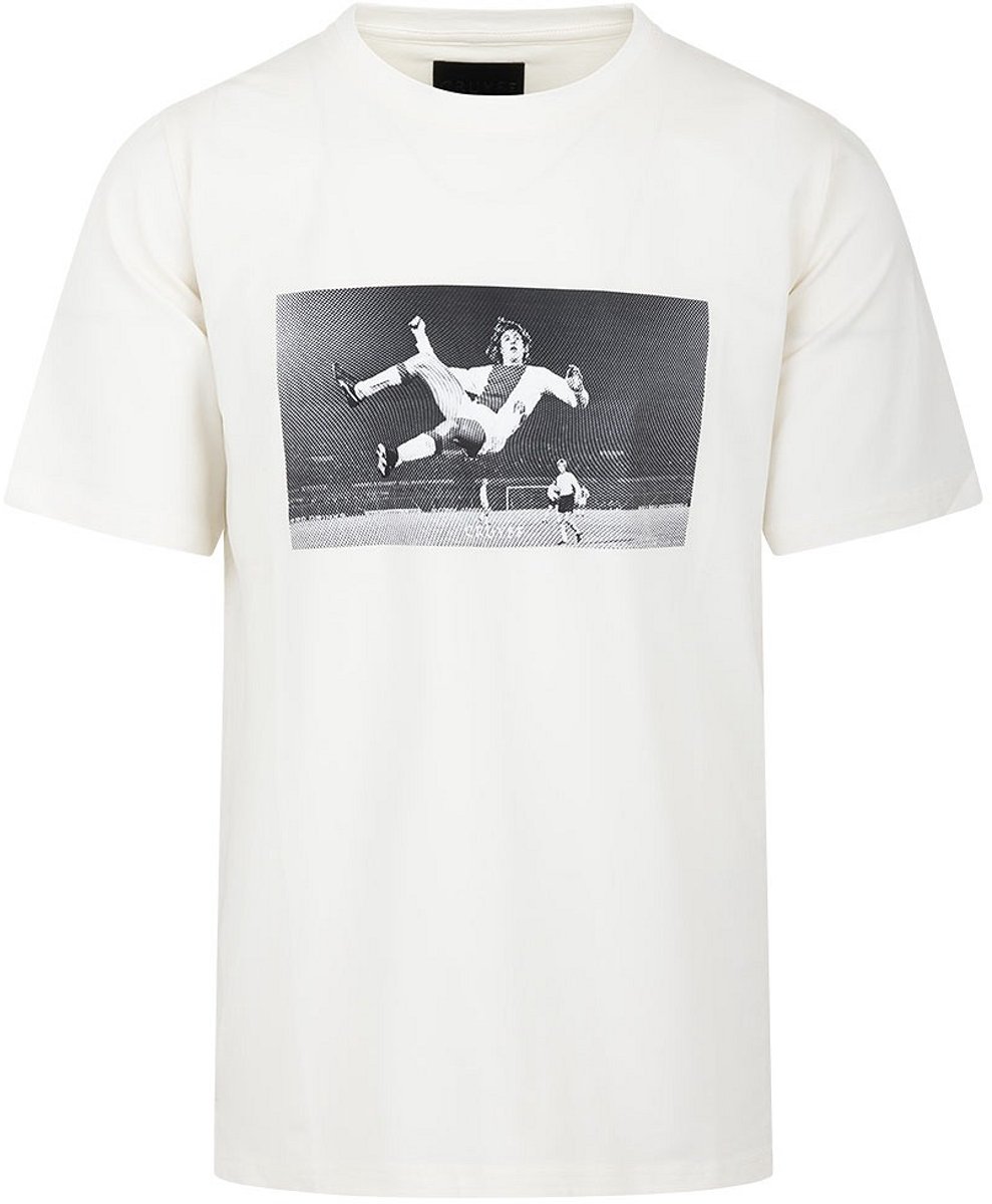 Cruyff - Honor Graphic T-Shirt - Off White - XL