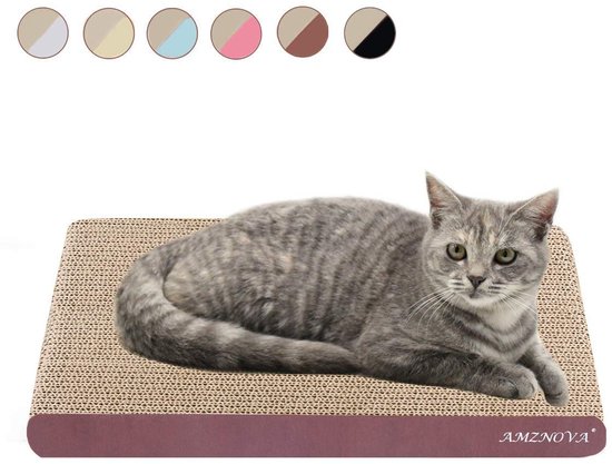 Kartonnen Kattenhuis, Radio-tv Kattenkrabdoos, Omkeerbare Krabmat, Recyclebaar Gegolfd Krabspeelgoed Duurzame Bordpads Voorkomen Schade aan Meubels Ademend Kattenkrabberhuis Om uit Te Rusten(#2