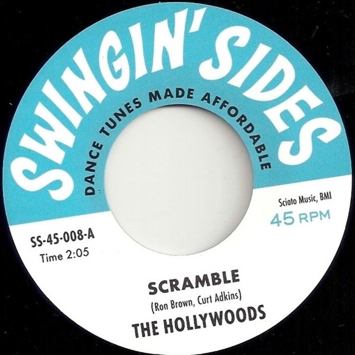 Hollywoods & Elite U.F.O. - Scramble / Tarantula (7" Single)