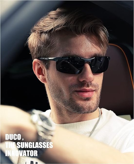 Men's sports polarized sunglasses, UV protection sunglasses van Merkloos — afbeelding 2