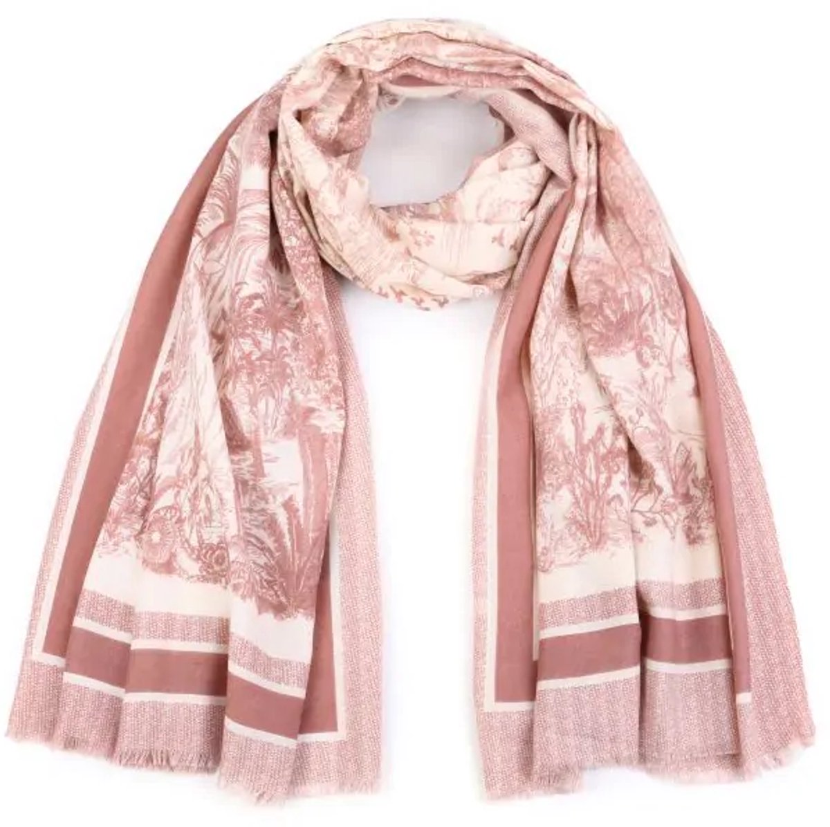 Sofia Sjaal Pink