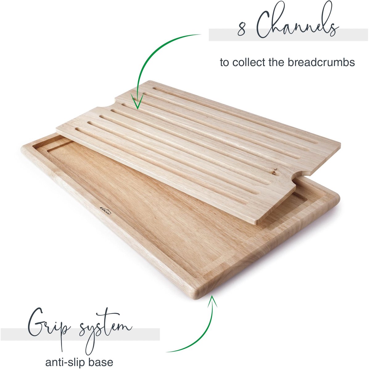 Hout Brood Snijplank Set Serveren Board Grote Brood Snijplank Met Kruimellade Al