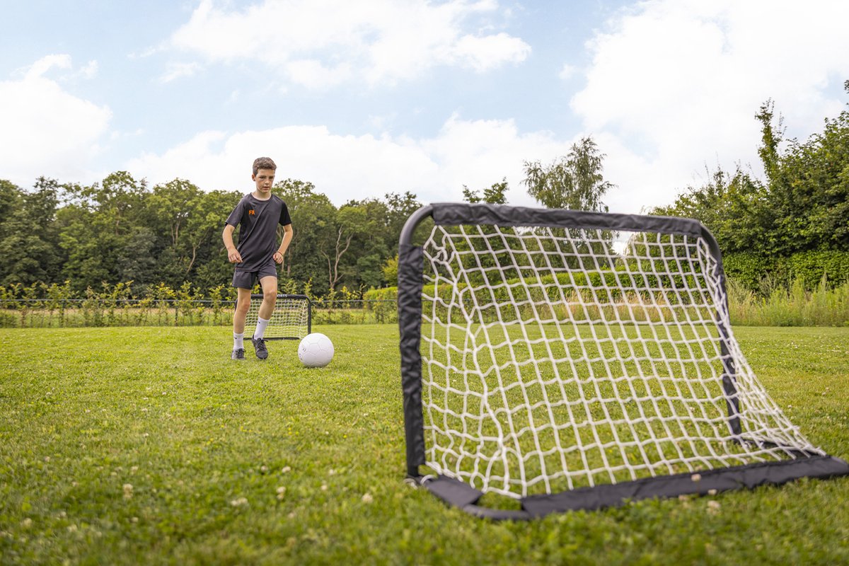 AJ-Sports Voetbaldoel 60x45x30cm - 2 Stuks! - Voetbal goal - Voetbaltraining - Stalen buizen - Zwart — afbeelding 6