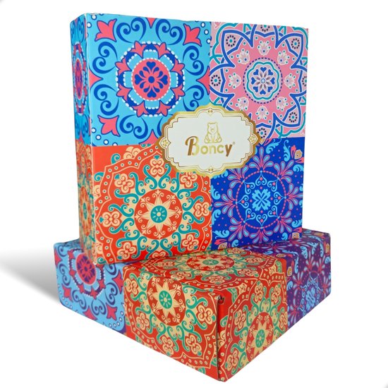 Boncy® Set de Bougies parfumées - Coffret Cadeau de Bougies Geur 4 Pièces - Coffret Cadeau Bougie Parfumée Femme - Cadeau Bougie pour Femme - Coloré