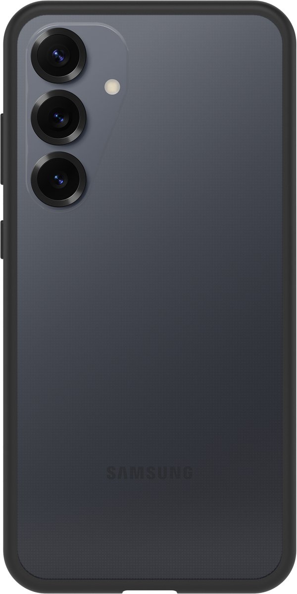 OtterBox React Series voor Samsung Galaxy S25+, transparant/zwart - Geen retailverpakking