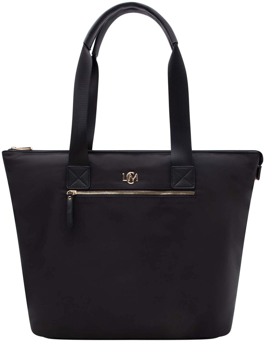 L.CREDI shopper schoudertas Phelina Shopper Black zwart