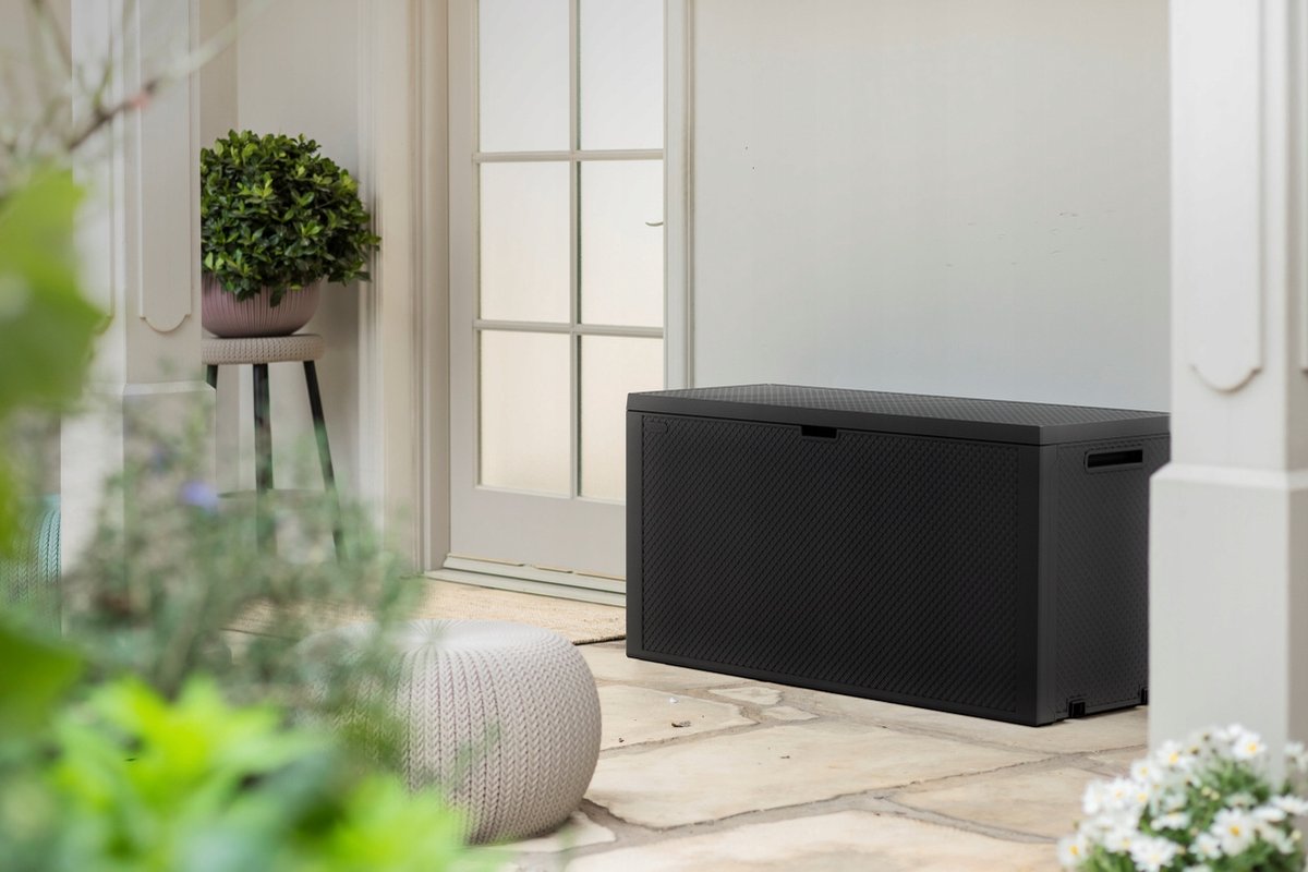 Keter Emily Serie - Tuinkist - 280L - Weerbestendig - Bruin