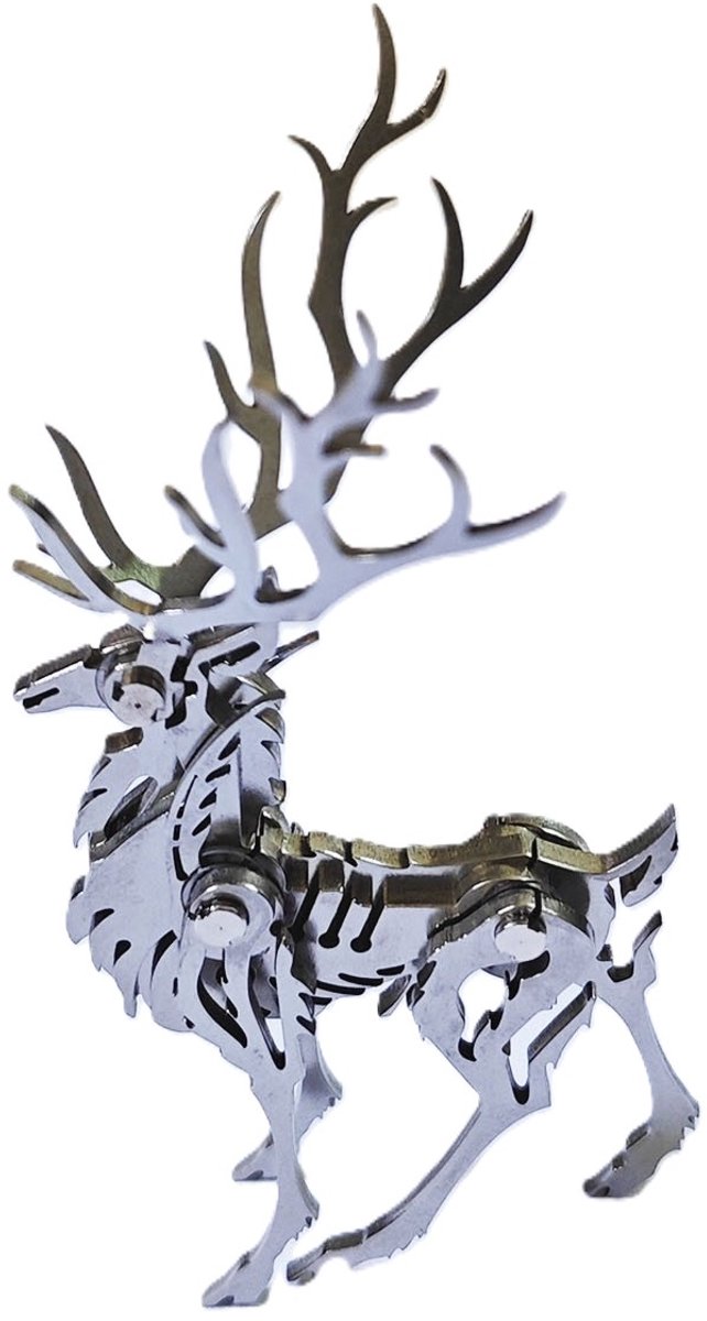 Bouwpakket 3D Model DIY Eland- metaal