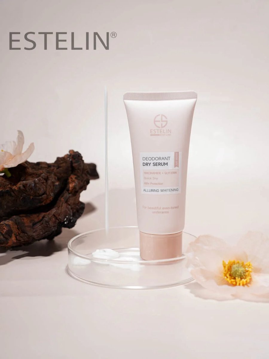 Estelin- Deodorant Dry Serum - Niacinamide + Glycerin - 60 ML