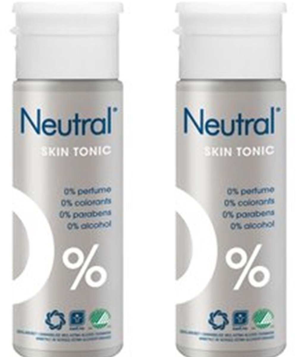 Neutral Face Tonic Parfumvrij - 2 x 150 ml