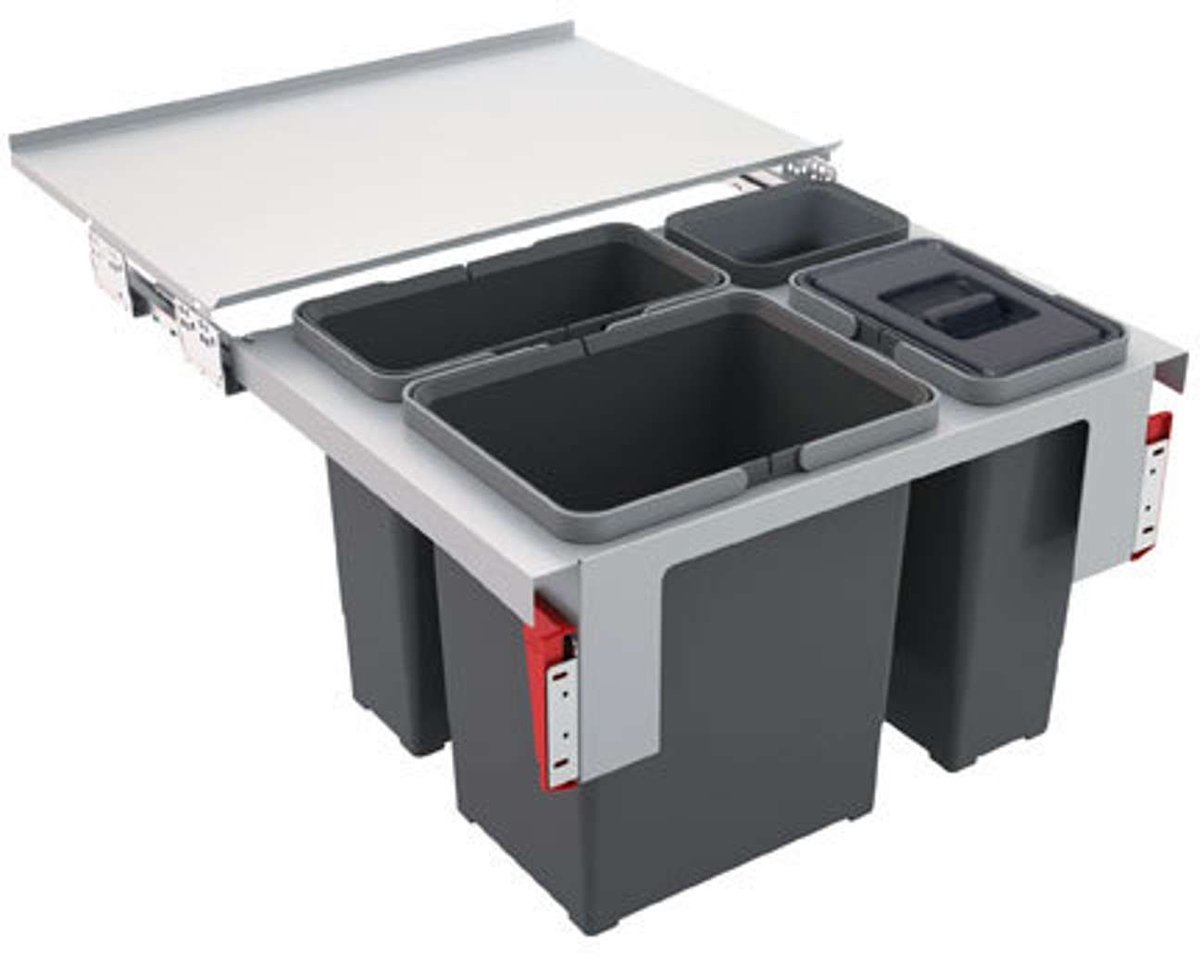 Franke Sorters - Garbo 60-3 inbouw afvalemmer 121.0200.680