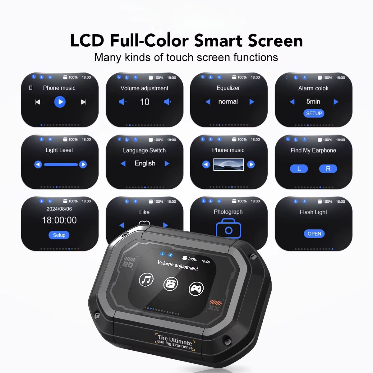 Draadloze Bluetooth Sport Oordopjes IPX5 thumbnail 2