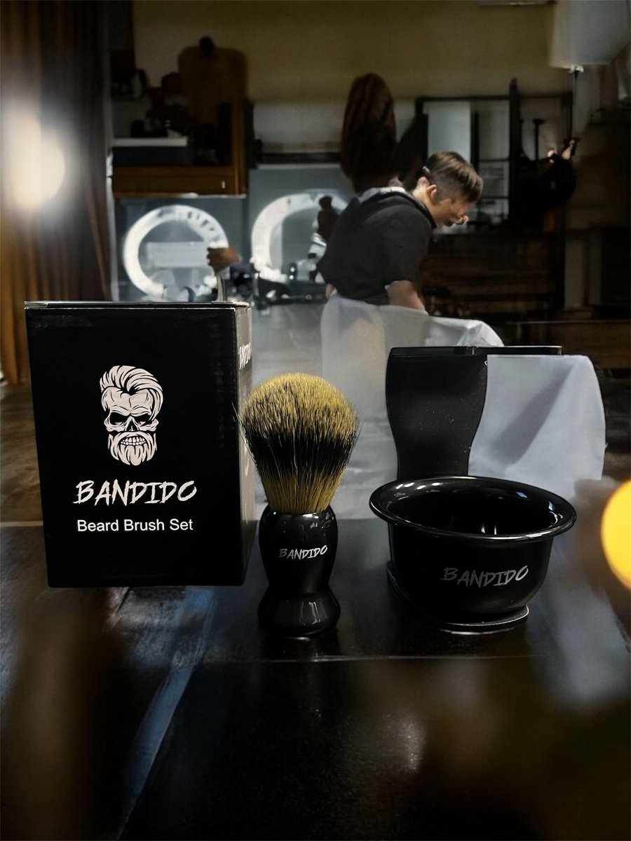 Bandido Dusting Brush Professionele Nekborstel voor barbershops