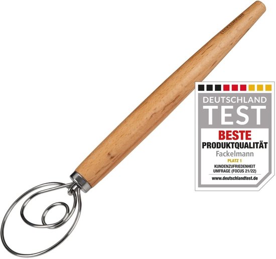 ValueHall 2 Stuks Premium Deense Deeggarde 13inch Deense Deegklopper Roestvrij Staal Dough Whisk Bread Mixer voor Het Roeren van Brooddeegen Handmatig Bakken V4B05 ValueHall 2 Stuks Premium Deense Deeggarde 13inch Deense Deegklopper Roestvrij Staal Dough Whisk Bread Mixer voor Het Roeren van Brooddeegen Handmatig Bakken V4B05