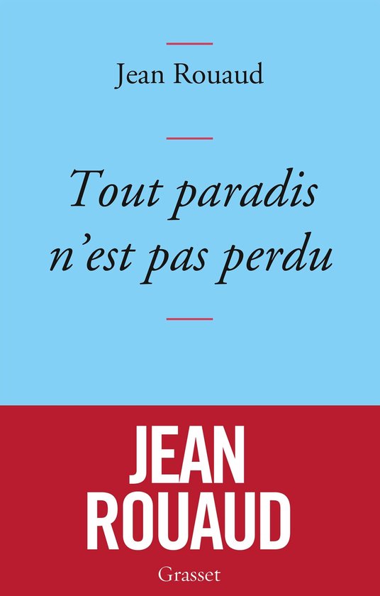 Tout paradis n'est pas perdu - cover