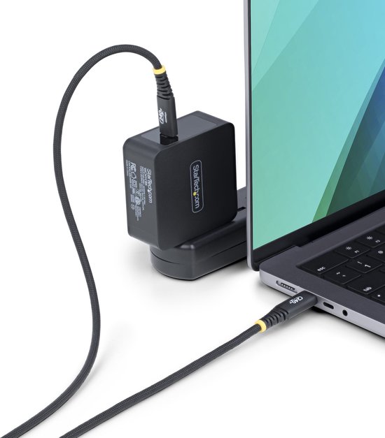 Câble USB 2.0 USB-C StarTech.com S2CEPR2M-USB-CABLE, Zwart