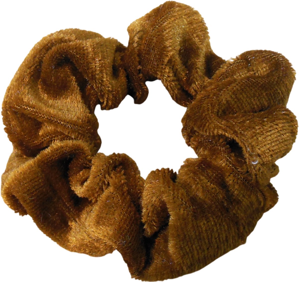 Scrunchie velvet bruin - Herfst - Herfstkleuren