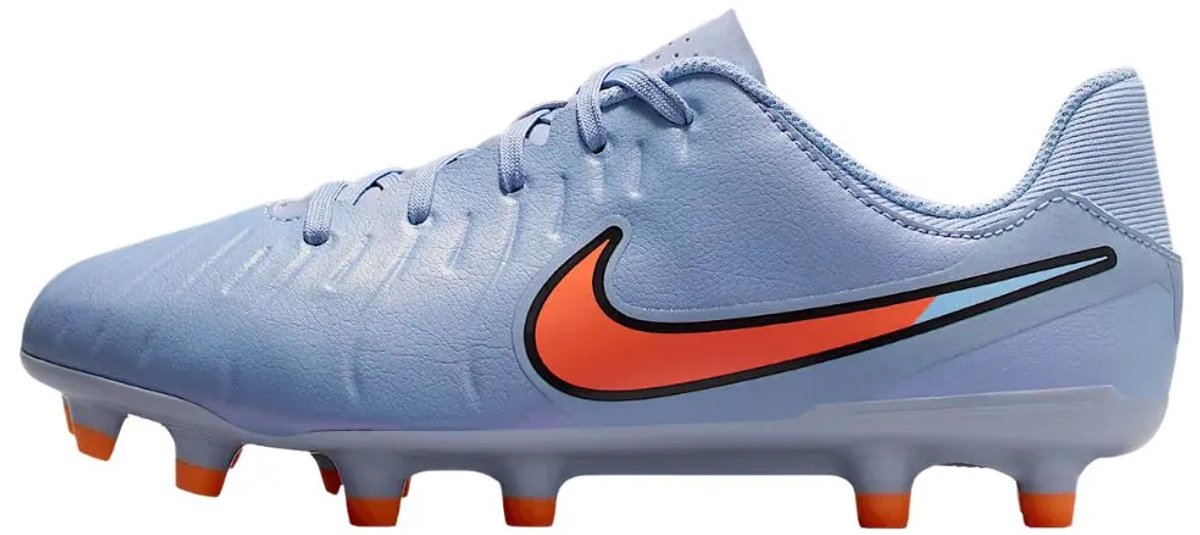 Nike jr. Legend 10 academy fg/mg in de kleur marine.
