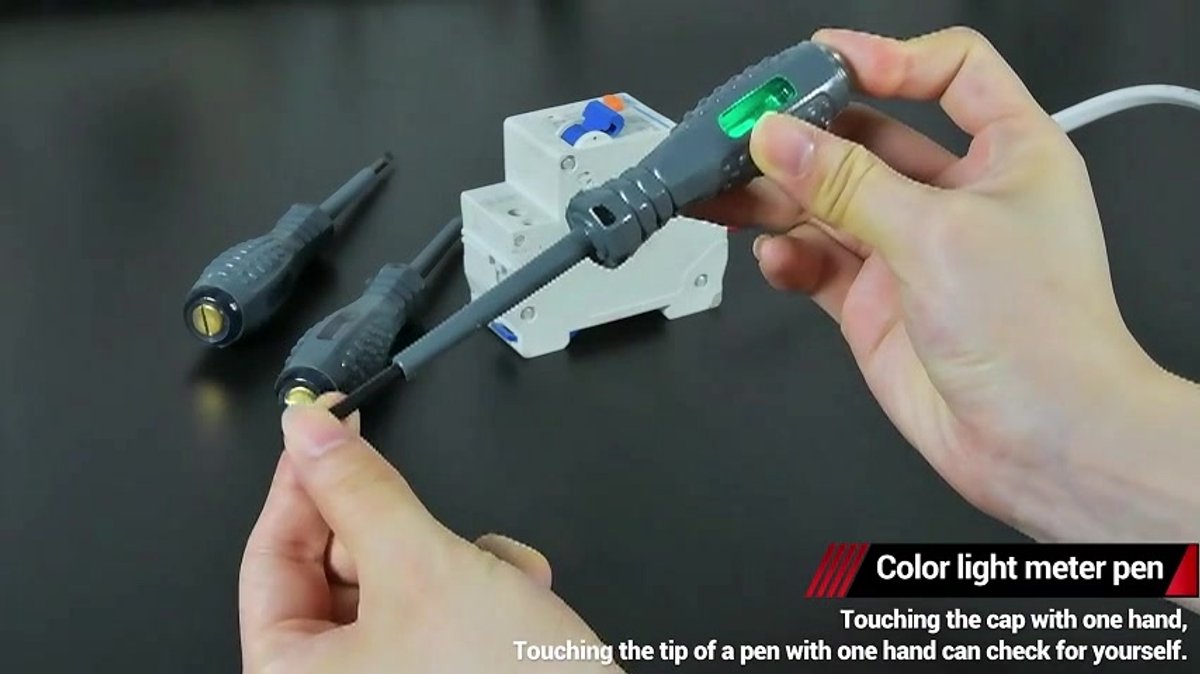 2-in-1 Hoge Koppel Sterke Magnetische Schroevendraaier Elektriciteit Elektrische Contactspanningsdetector 2-in-1 Hoge Koppel Sterke Magnetische Schroevendraaier Elektriciteit Elektrische Contactspanningsdetector