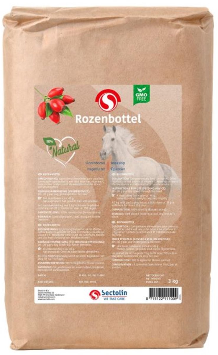 Sectolin Rozenbottel Navulverpakking 3KG