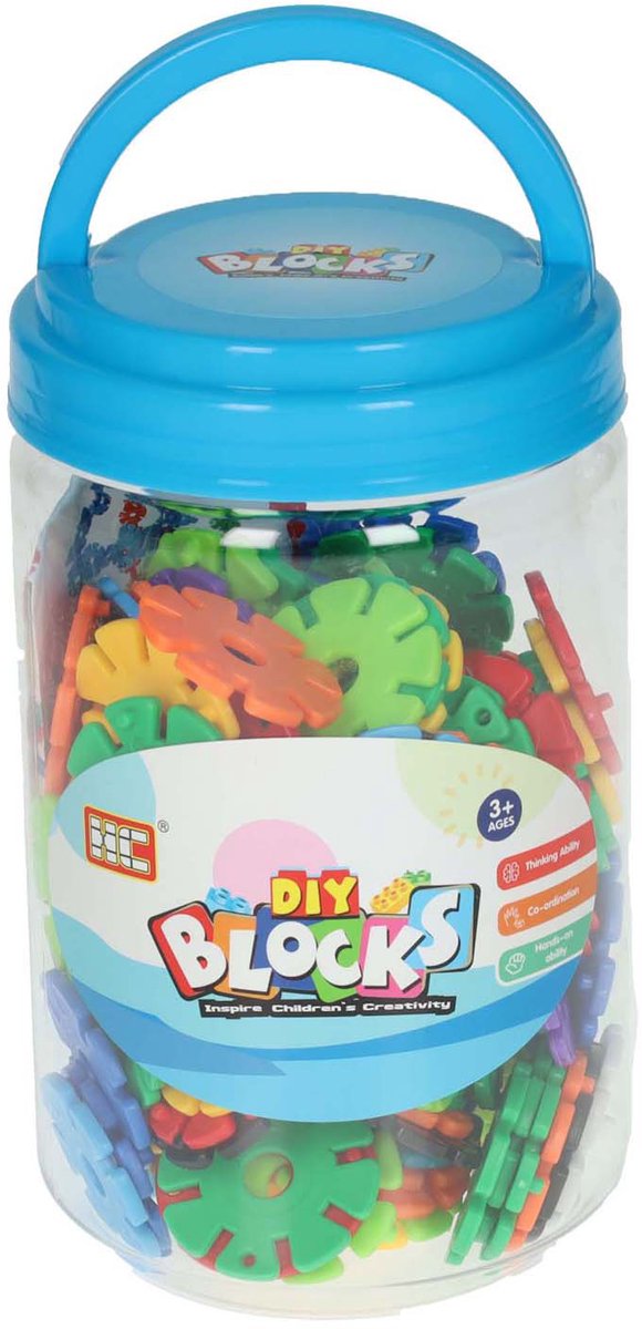 Bouwschijfjes in Box, 136dlg.